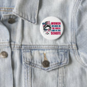 Funny American Feminist Zitat politisch Button (Beispiel)