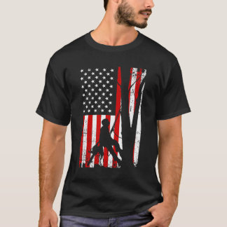 Funny American Flag Arborist Geschenk für Männer C T-Shirt