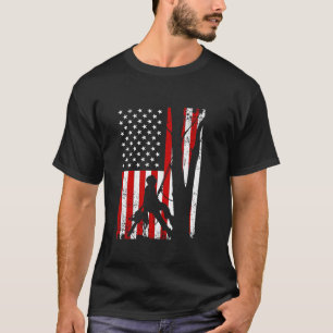 Funny American Flag Arborist Geschenk für Männer C T-Shirt