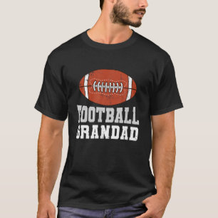Funny American Football Grandad Retro Sports Footb T-Shirt