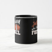 Funny American Football Player Nur ein Junge, der Tasse (Zentrum)