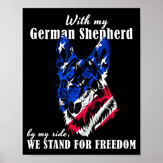 Funny American German Quotes Germany Deutsch  Poster (Vorne)