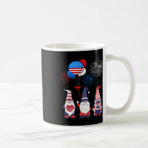 Funny American Gnomes Cool 4. Juli Tag Unabhängigk Kaffeetasse