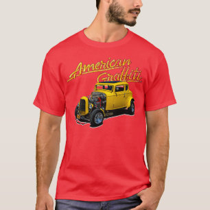 Funny American Graffiti Special Vintag Racing Car T-Shirt