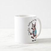 Funny American Hairless Business Suit Coffee Kaffeetasse (VorderseiteRechts)