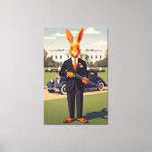 Funny American Leinwanddruck (Vorderseite)