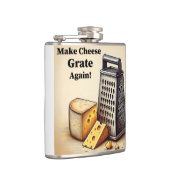 Funny American Political Yellow Flachmann (Rechts)