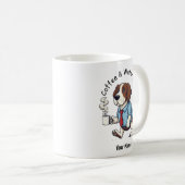 Funny American Water Spaniel Business Suit Coffee  Kaffeetasse (VorderseiteRechts)
