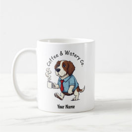 Funny American Water Spaniel Business Suit Coffee  Kaffeetasse