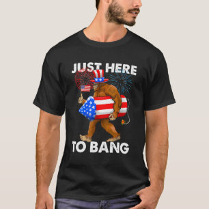 Funny Amerikanische Unabhängigkeitstag 4. Juli bin T-Shirt