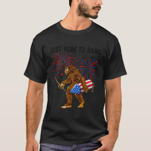 Funny Amerikanische Unabhängigkeitstag 4. Juli bin T-Shirt