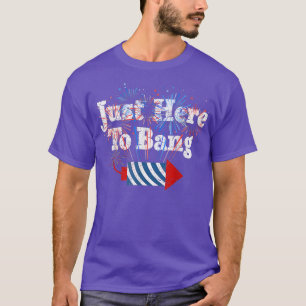 Funny Amerikanische Unabhängigkeitstag 4. Juli bin T-Shirt