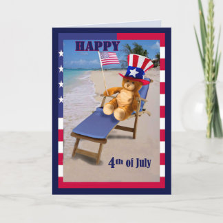 Funny Amerikanische Unabhängigkeitstag Card Patrio Karte