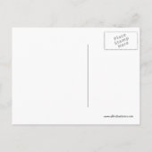 Funny Amerikanische Unabhängigkeitstag Spaß Postca Ankündigungspostkarte (Rückseite)