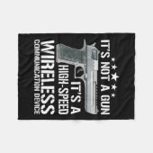 Funny Ammo Gun liebt Sprichwort Gun Owner Geschenk Fleecedecke (Vorderseite (Horizontal))