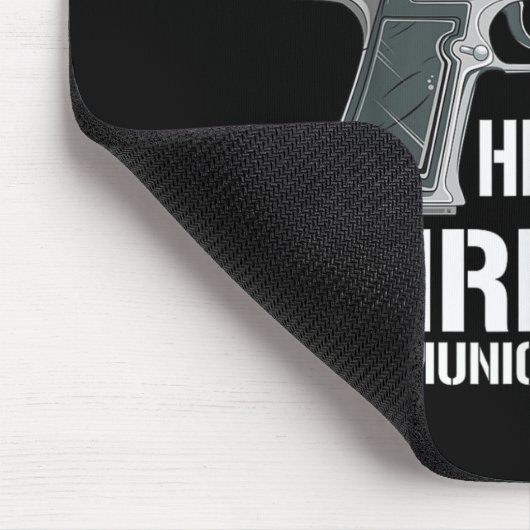Funny Ammo Gun liebt Sprichwort Gun Owner Geschenk Mousepad (Ecke)