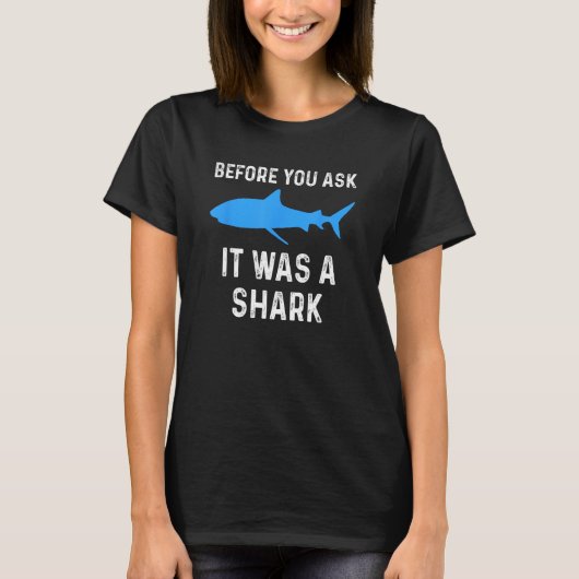 Funny Amputee Amputation Operation Hai Spaß T-Shirt (Vorderseite)