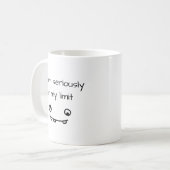 Funny an meinem Limit Coffee Tasse (Vorderseite Links)