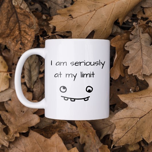 Funny an meinem Limit Coffee Tasse