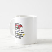 Funny Analytical Chemist ... OMG WTF LOL Kaffeetasse (Vorderseite Links)