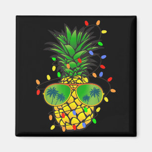 Funny Ananas Weihnachten Bäume Sommer Weihnachten  Magnet