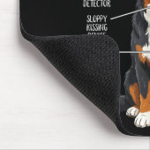 Funny Anatomy Bernese Mountain Dog Cute Berner Lov Mousepad (Ecke)