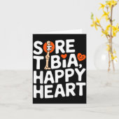 Funny Anatomy Going Tibia Okay Broken Leg Gift For Karte (Gelbe Blume)