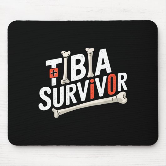 Funny Anatomy Going Tibia Okay Broken Leg Gift For Mousepad (Vorne)