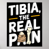 Funny Anatomy Going Tibia Okay Broken Leg Gift For Poster (Vorne)