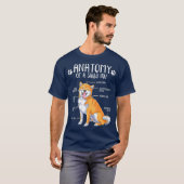 Funny Anatomy Shiba Inu Dog Lover T-Shirt (Vorne ganz)