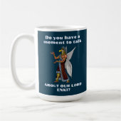 Funny Ancient UFO Annunaki Alien Kaffeetasse (Links)