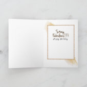 Funny and Classy Any Age Birthday Card for Her Karte (Innenseite)