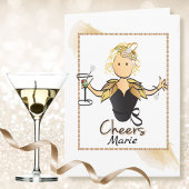 Funny and Classy Any Age Birthday Card for Her Karte
