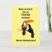 Funny and cute anniversary karte (Vorderseite)