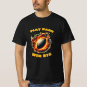 Funny and Energetic Rugby-Themed Designs T-Shirt (Vorderseite)