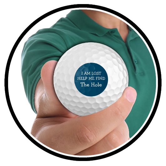 Funny and Humour Love Golf Balls Golfball