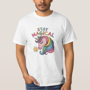 Funny and Magical Unicorn Lover Grafik T-Shirt