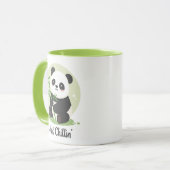 Funny and Relaxing Panda Tasse (Vorderseite Links)