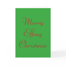 Funny and Rude Christmas Card