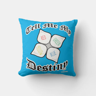 Funny and Snarky Fortuneteller Nostalgia Design Kissen