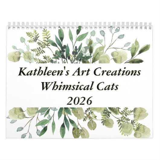 Funny and Whimsical Cat Lover Calendar Kalender (Titelbild)