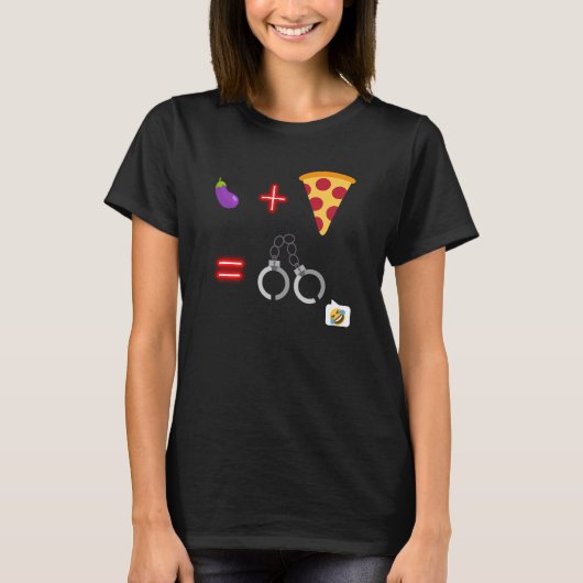 Funny Andrew Taint Emoji T - Shirt (Vorderseite)