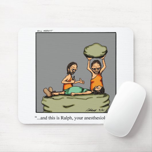 Funny Anesthesiologe Spaß Mouse Pad Mousepad (Mit Mouse)