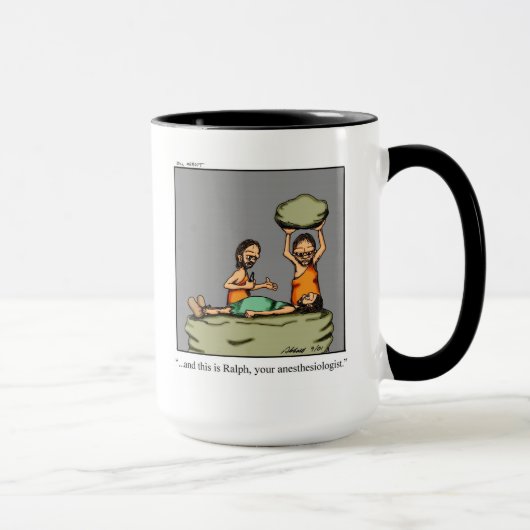 Funny Anesthesiologe Spaß Tasse Geschenk (Rechts)