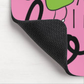 Funny Angel - Ich treffe mich nur mit Liebe 1 Mousepad (Ecke)