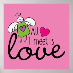 Funny Angel - Ich treffe mich nur mit Liebe 1 Poster