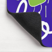 Funny Angel - Ich treffe mich nur mit Liebe 2 Mousepad (Ecke)