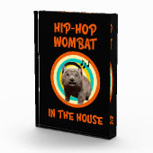 Funny Angesagt hop Wombat im Haus Fotoblock (Rechts)