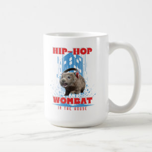 Funny Angesagt hop Wombat im Haus Kaffeetasse