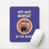 Funny Angesagt hop Wombat im Haus Mousepad (Mit Mouse)